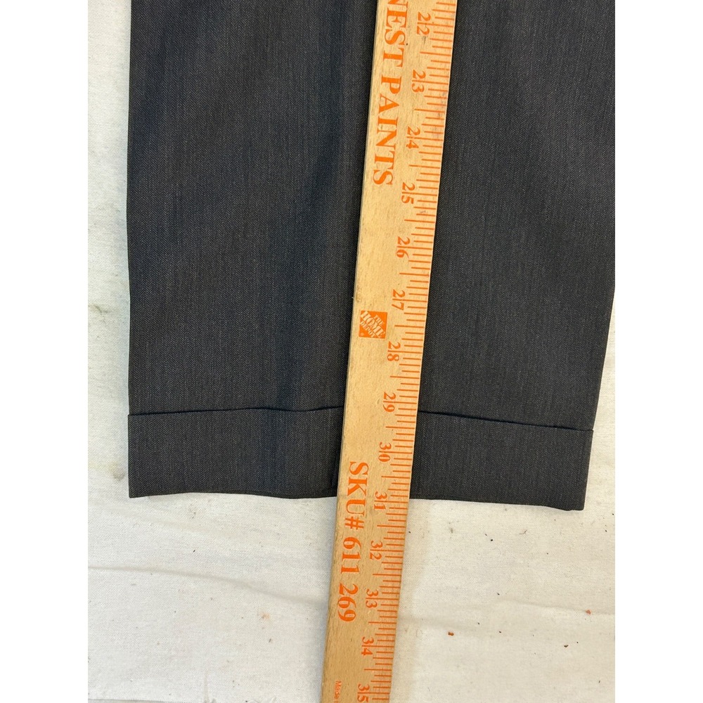 J. Hilburn Guabello Solid Gray Pleated Cuff Pant 2-Piece Suit 44R - Picture 10 of 16